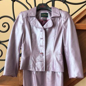 Vintage 1990's Danier Metallic Leather Jacket